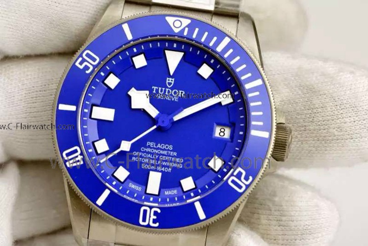 Swiss Replica Tudor Pelagos SS Blue Dial Watch